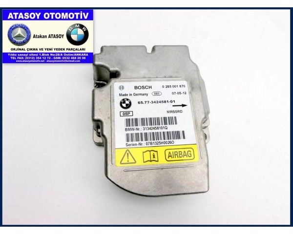 BMW E83 X3 AİRBAG BEYNİ 65773453791 65773452166 65773424581 65773414990 65773414358 65773414127 65773413937 65773413803 65773413314 65773412000 0285010086 0285010085 0285001870 MRSZ4-RD4677